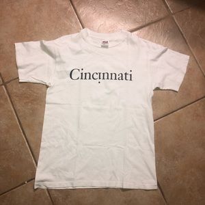 Vintage single stitched Cincinnati shirt